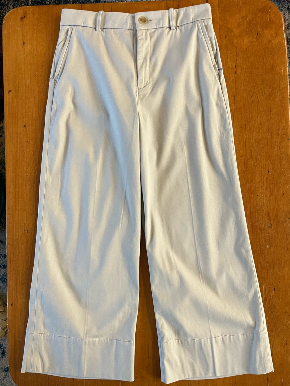 Spanx Supersmooth Stretch Twill Wide Leg Pants 26.5” Inseam Petite